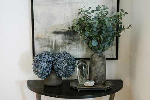 Eucalyptus rustic vase
