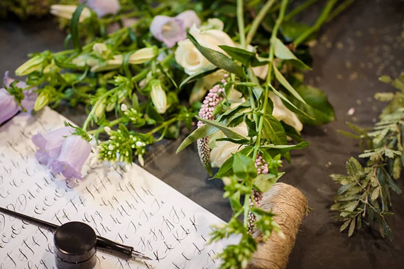 Caligraphy and Flower Arranging Masterclass in London